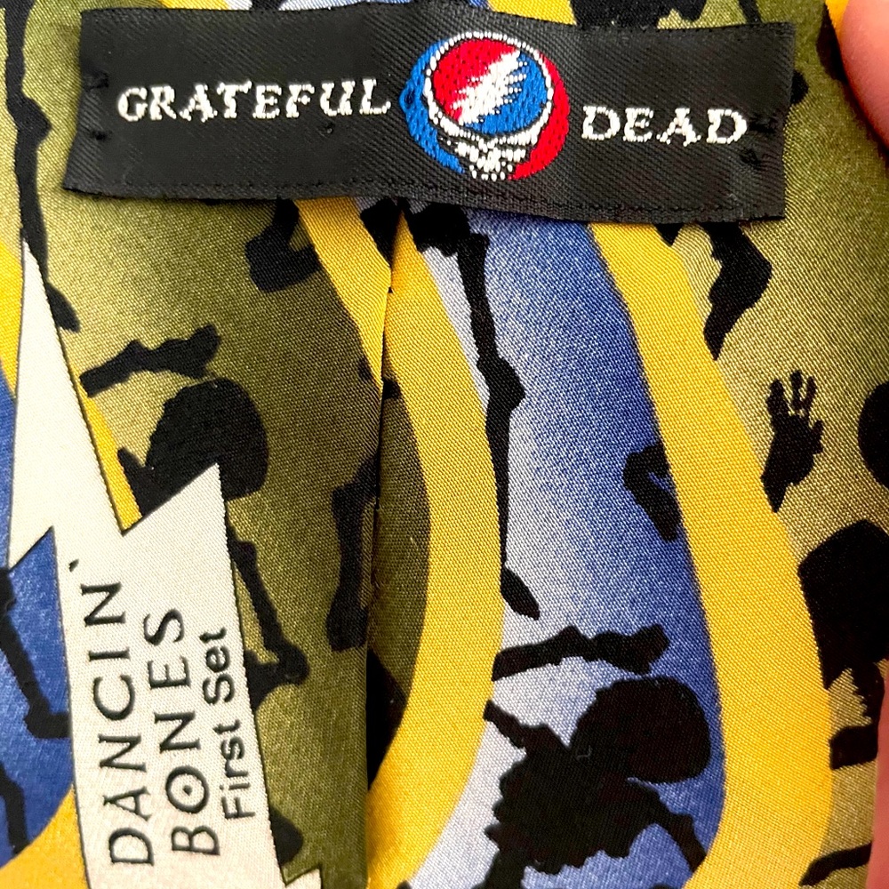 Grateful Dead “Dancin’ Bones” Tie